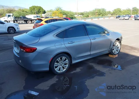 2015 Chrysler 200 Limited z USA, uszkodzony, nr VIN 1C3CCCAB8FN663614